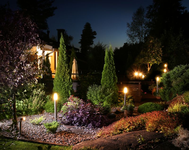 Landscape Lighting Installation detail