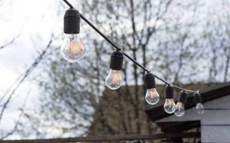 Yard Lights Installation detail