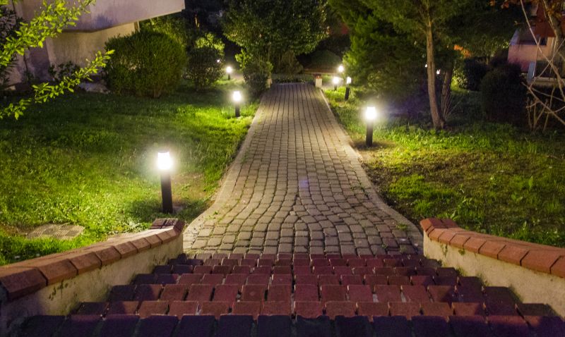 Path and Step Lighting Installation