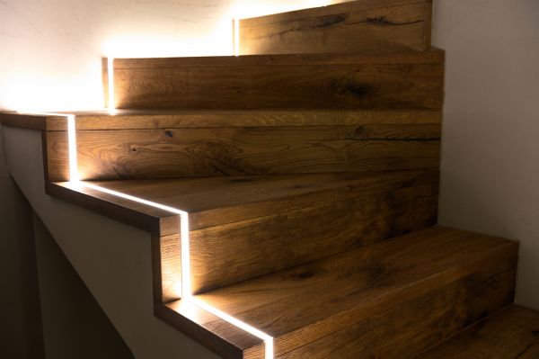 Stair Lights Installation