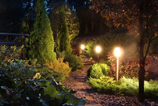 Pathway Light Installation